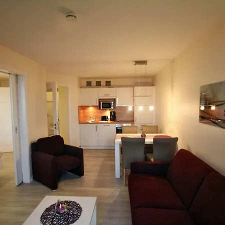 Steiner Strandappartements 2- Raumappartement Lachmoewe Seeseite アパート *